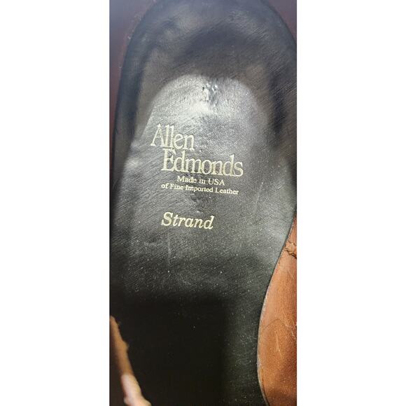 Allen Edmonds Strand Cap Toe Oxfords Walnut 11 EEE main image 4